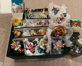 Christopher Radko ornaments