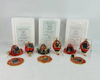 Firefighter Christmas ornaments