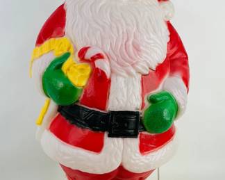 Vintage Santa blow mold