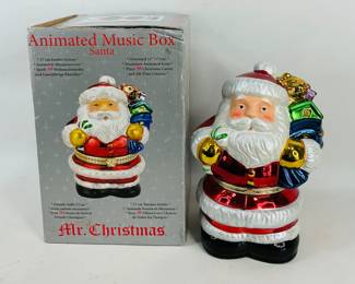 Mr. Christmas Music box