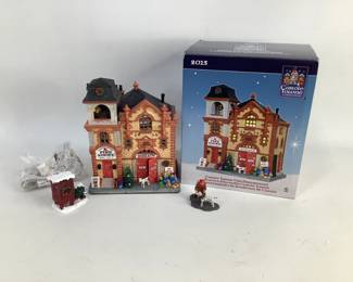 Christmas Village with figurines