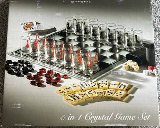 5 in one crystal game set