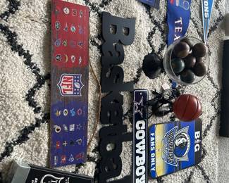 Game room sports decor