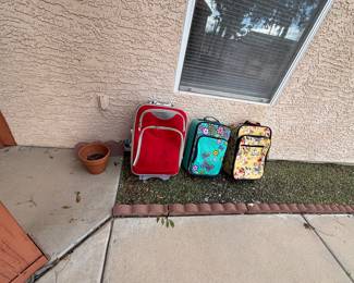 Small suitcases