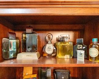 Vintage Collectible Colognes and Perfumes, highly collectible 