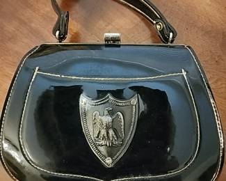 Childs American Eagle Patent Leather purse