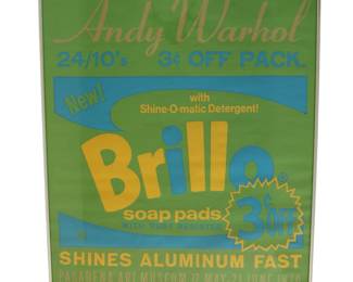 RARE Andy Warhol Brillo, 1970 Screenprint