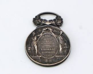 French Honour Medal For Courage And Devotion 1849
