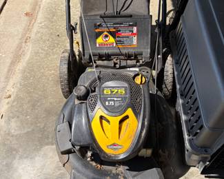 Brute 22” push mower in great working condition started on the first pull