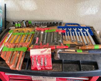 Garage packed full of tools