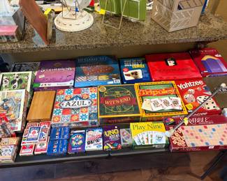 Several games to choose from plus puzzles