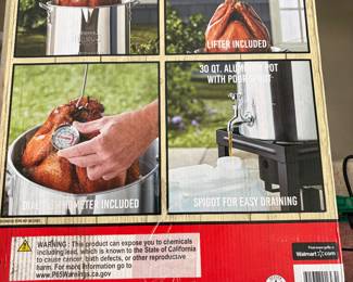 Turkey fryer just in time for the holidays