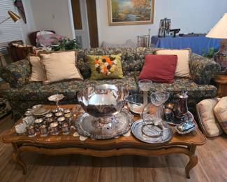 Multiple Silver Plate Pieces