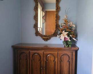 Mirror and Cabinet