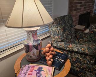 End Table and Lamp