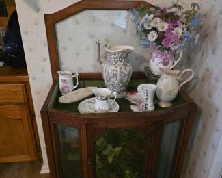 Ceramic Pitchers and Antique Curio
