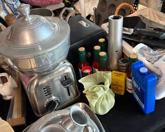 Pewter  kitchen items 