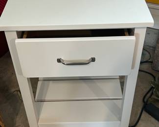 Pottery barn end table 