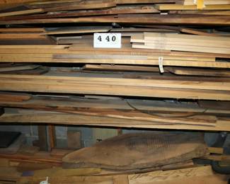 Maple, Sycamore, Oak, Walnut, Lumber Rack
