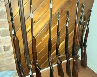 LOTS OF FIREARMS & AMMO