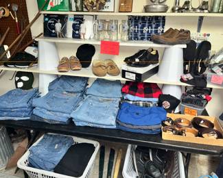 MEN'S JEANS, SHOES & MORE