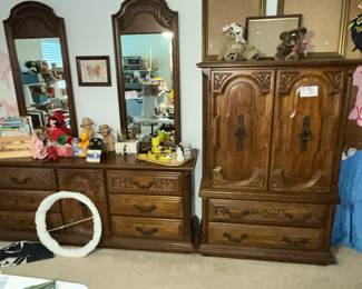 1970'S VINTAGE BEDROOM SET
