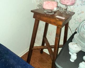 PAIR OF THESE HOME-MADE TALL STANDS