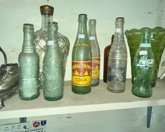 VINTAGE SODA BOTTLES