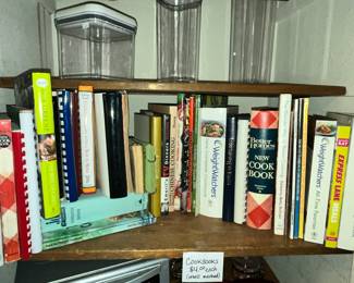 LOTS OF COOKBOOKS