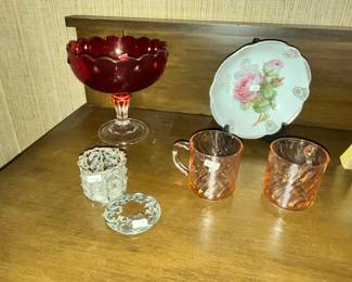 MORE VINTAGE GLASSWARE