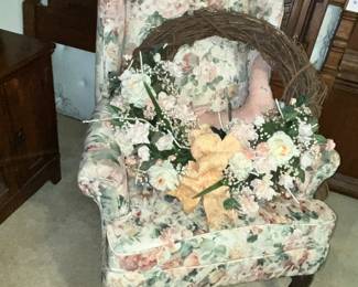 LOVELY WING-BACK CHAIR