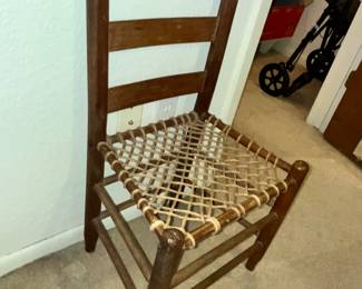 ANTIQUE ROPE CHAIR