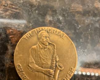 LAST of  the
Charlie  Parker” the Bird. “Token $$450! Extremely RARE “ I don’t think the Charlie Parker Museum has one ???