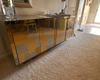 Paul Evans directional cityscape credenza