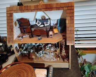 Furnished doll house