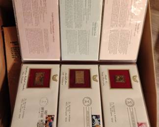 First day issue stamps album