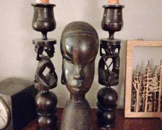 African wood art
