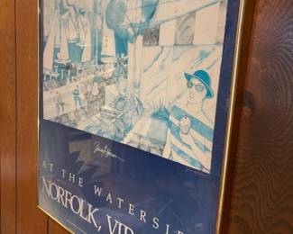 Four Norfolk Harborfest posters