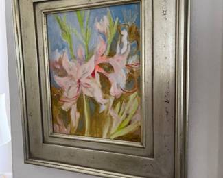 Pretty lily painting