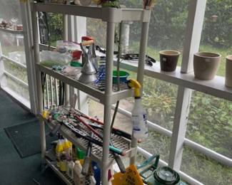 Pots, planters, other garden items