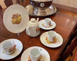 Pretty dessert set