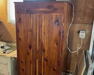 Cedar lined wardrobe