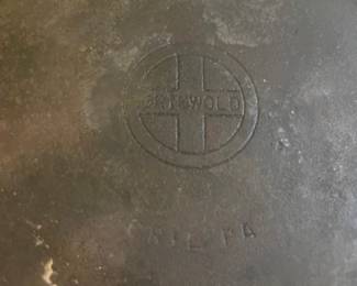 Yes- its Griswold!  Other cast iron pans available