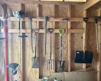 More yard tools