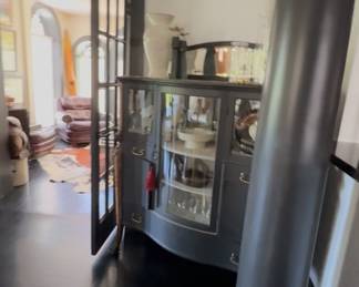 Contents of this cabinet not for sale