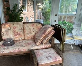 Rattan Sofa