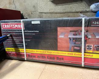 Craftsman 10 in one table saw - new in box