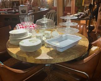 Vintage table & chairs
