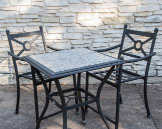 Hampton Bay table $ 2 chairs:  $50.00