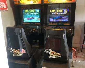 Sega Daytona USA Arcade Racing game Cabinets
